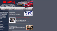 Desktop Screenshot of henriks-racing.com
